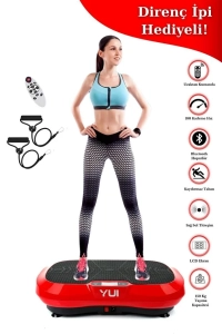 Yui Vs5 Max 2d Xxl Vibration Plate Hoparlör-kumandalı Yüksek Titreşimli Zayıflama Aleti-150 Kg Taşıma